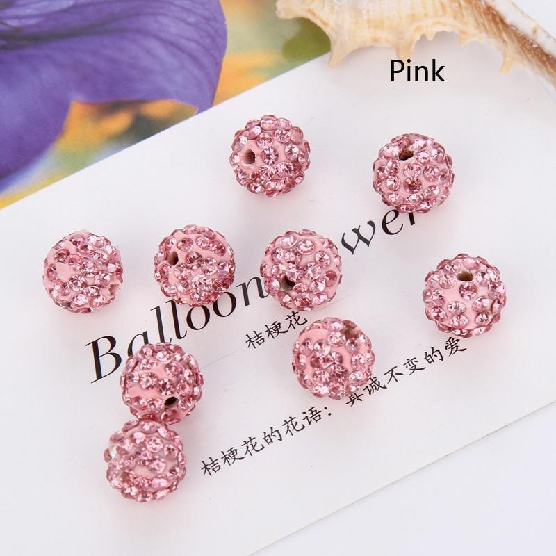 Диско круглые шармы оптом 20 шт 8/10 мм ожерелье браслет DIY для космоса свободные бусины ювелирные изделия изготовление кристаллов