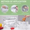 10Pcs Aluminum Foil Fresh-Keeping Bags Reusable Self Seal Packaging Bag Thickened Avoid Light Food Storage Bag Fruit