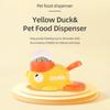 Interactive Dog Puzzle Slow Feeder Duck Shaped Dog Treat Dispenser for Small Medium Dogs Slow Feeder Dog Bowl for Training