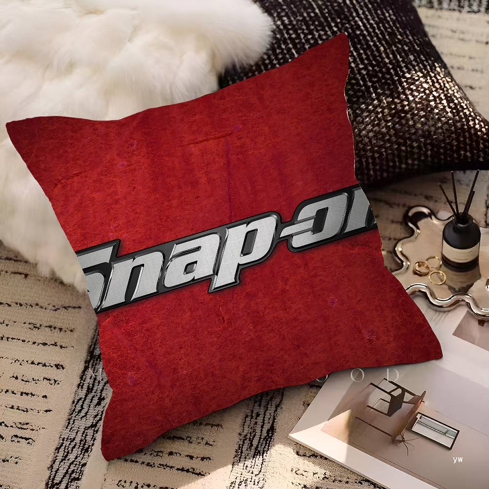 SSnapS On LOGO Personalized Picture Text Home Decorative Pillows Household Gifts 45x45cm