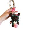 Корейский милый плюшевый мишка-подвеска - кукла-игрушка ручной работы для сумок и телефонов
