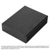Black Aluminum Printed Circuit Board Instrument Box Enclosure Electronic Project Case