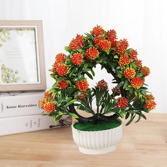 Красивая имитация горшечных растений. Реалистичная четкая текстура. Создает жизненную силу.