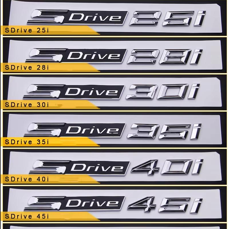 Новый SDrive 20i 25i 28i 30i 35i 40i 50i 20d 30d 35d 40d 50d Автомобильный задний багажник крыло эмблема значок наклейка для X1 X3 X4 X5 X6 X7