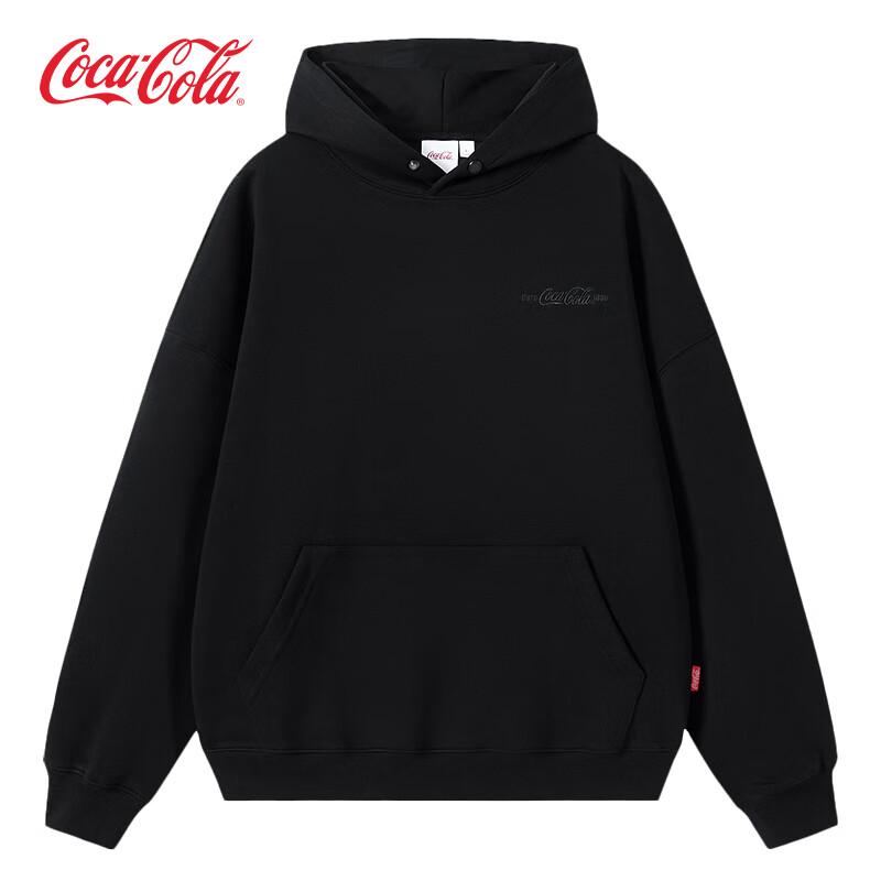 Мужская толстовка с капюшоном Coca-Cola, тяжелая, с градиентной клеткой и полосками