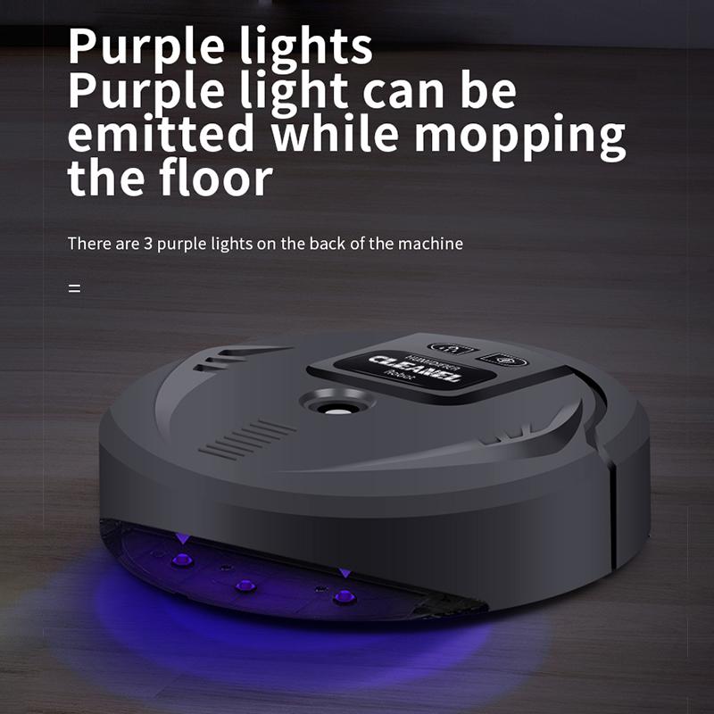 Автоматический подметальный робот-пылесос, умная машина для мытья полов, влажная и сухая перезаряжаемый бытовой увлажнитель двойного назначения