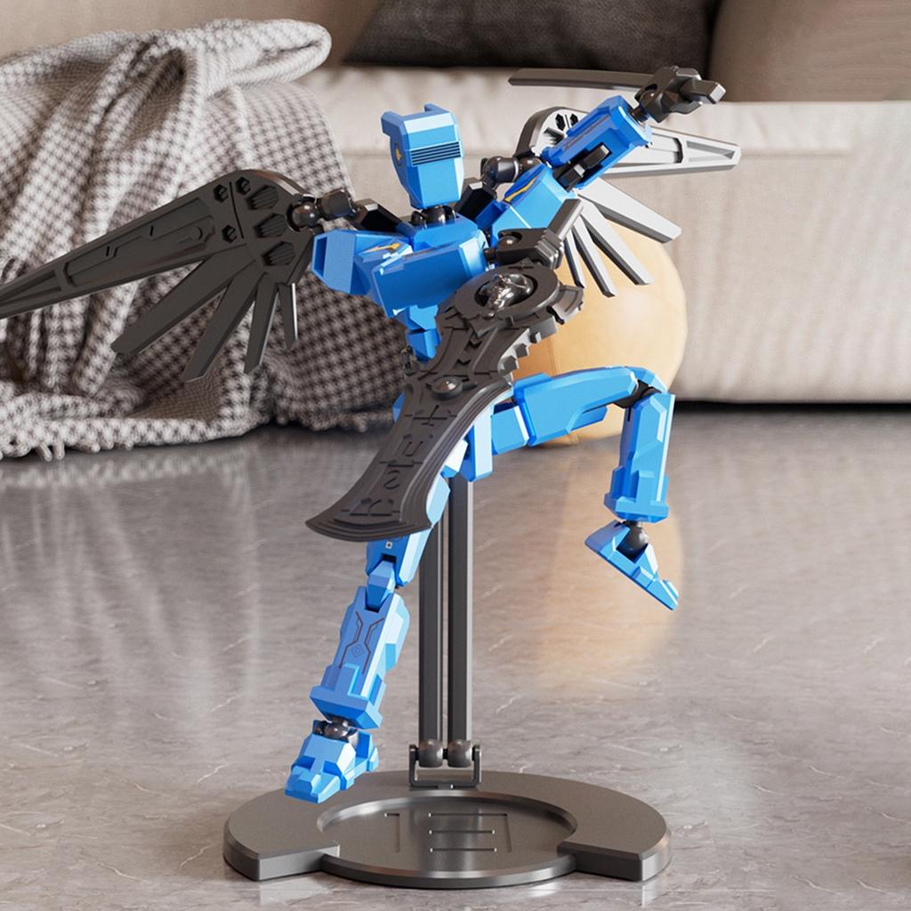 Joint Movable 3d Printed Doll Toy, Creative Decompression Desktop Ornament