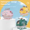 Cute Duck Pilot Airplane USB Humidifier 300ml Portable Personal Cool Mist Humidifier with Colorful Night