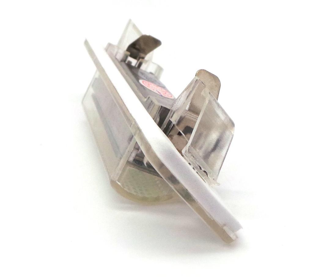 Светодиодные фонари подсветки номерного знака 2 шт., совместимые с Mercedes, 12 В, для бездорожья