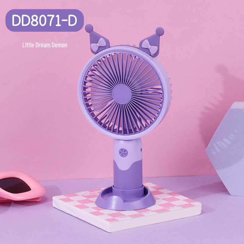 Портативный USB-вентилятор с рисунком - мини-настольный электрический вентилятор для использования на открытом воздухе