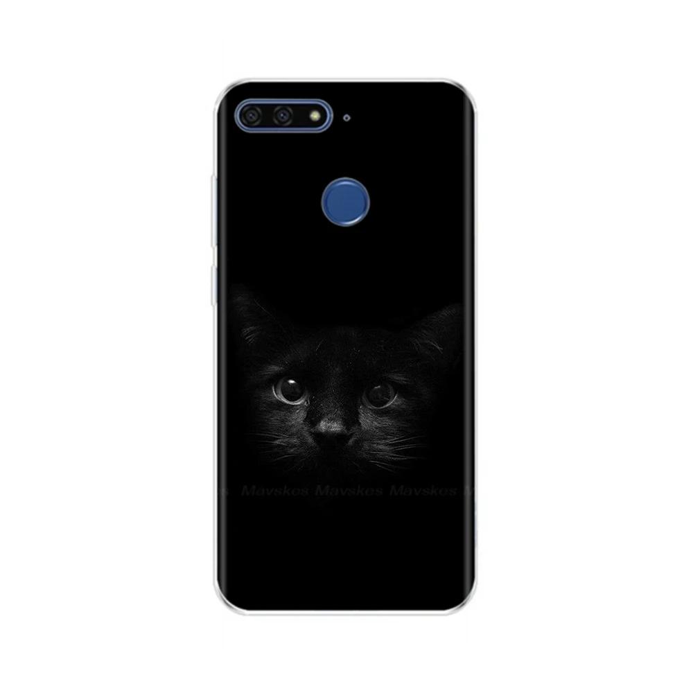 Чехол для Honor 7A Pro Чехол для Honor 7C Ударопрочный Силиконовый Мягкий Задняя крышка телефона Для Huawei Honor 7A Pro Чехлы Бамперы