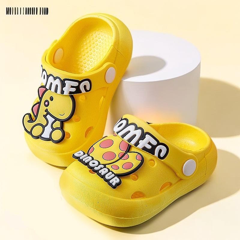 Panda children's clogs, girls' non-slip summer sandals, boys' slippers, baby outdoor soft-soled indoor shoes