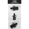 M18x1.5 Thread Pressure Tester Air Cylinder Adapter Extended Valve Adaptor For HPA Tank