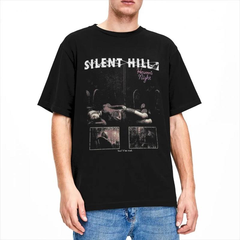 SH2 Heavens Night Silent Hill Вещи Футболки для Мужчин Женщин Повседневные 100% Хлопок Летние Топы Футболка с Личностью