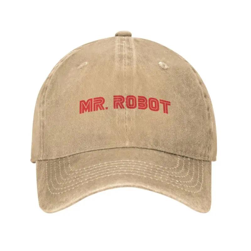 Панк Унисекс Хлопок Логотип Mr Robot Бейсболка Взрослый FSociety Хакер Регулируемая Папина Шляпа Женская Унисекс Защита от Солнца