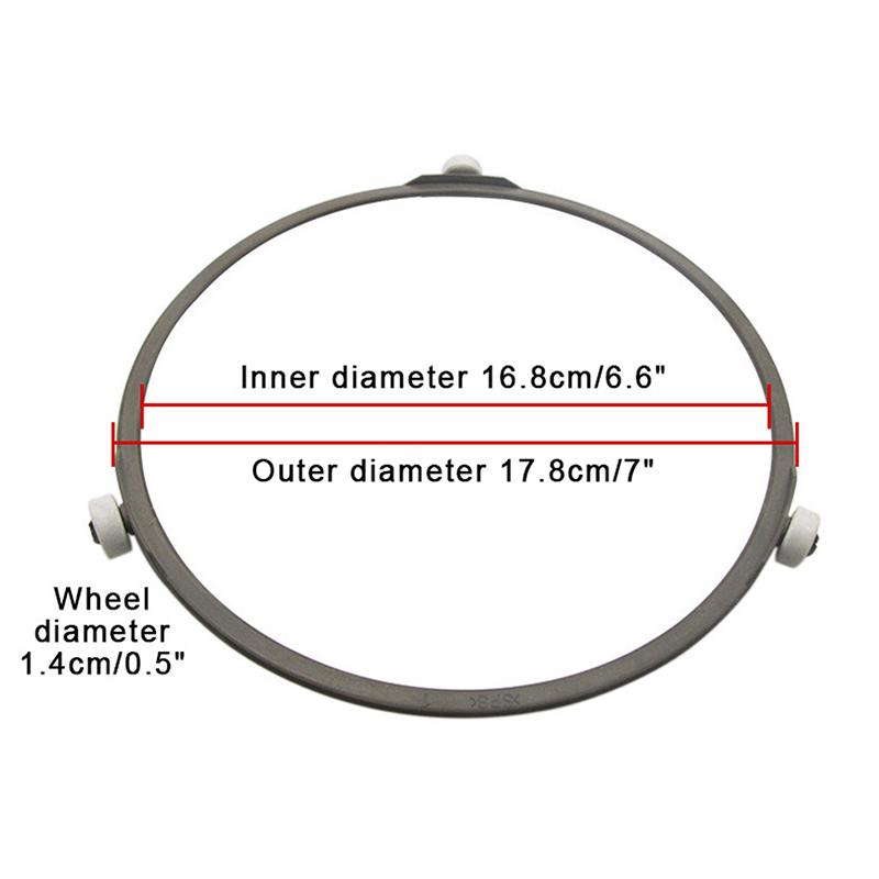 Замена 3-рычажной подставки для поворотного стола микроволновой печи, стойка, направляющая ролика из стекла для деталей микроволновой печи, плоская стеклянная тарелка