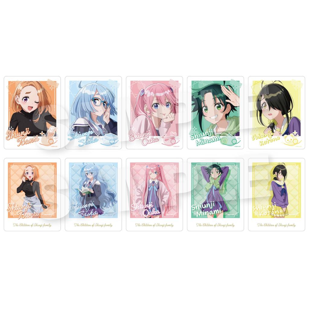TV Anime "The Children of Shiunji" Trading Instax-style Acrylic Cards Box of 10