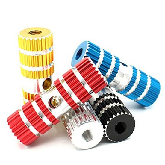 1 пара Нескользящие канавки Высокая несущая способность Высокая твердость Велосипедные задние педали Алюминиевая опора для ног