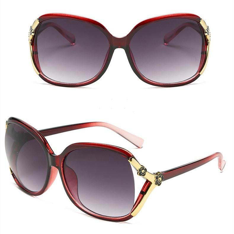 Women Shades Oversized Eyewear Classic Designer Sunglasses LXY