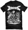 COFFINS Футболка The Fleshland НОВАЯ! Relapse Records Мужская/Женская футболка TS4287