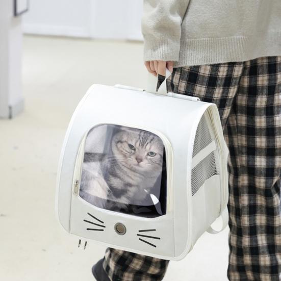 Рюкзак-переноска для кошек Дышащая переноска для кошек Космический пузырь для маленьких кошек и собак