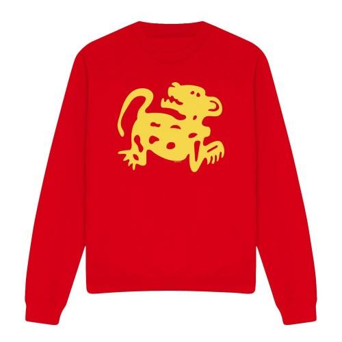 Legends of the Hidden Temple Unisex Adult Red Jaguars Sweatshirt