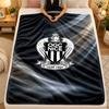 Flannel BlanketOGC Nice FC Warm Soft Throw Blanket for Indoor Sofa Bed Living Room Use