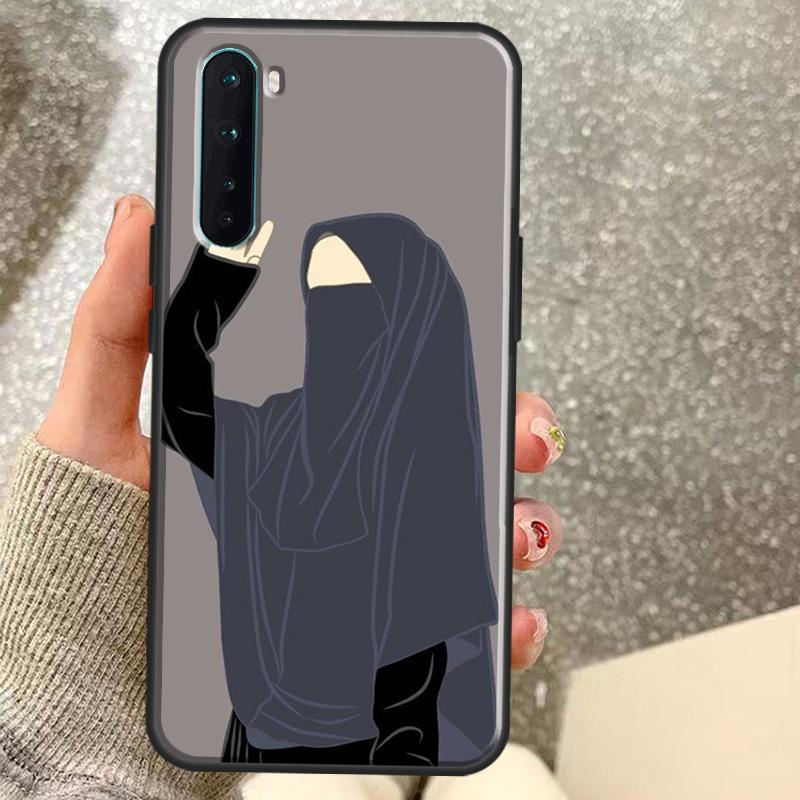 Чехол Хиджаб Лицо Мусульманский Исламский Для OnePlus 15 12 13 11 10 9 Pro 13R 13T 12R 10T 10R Nord CE 5 2 3 4 Lite N20 N30 Coque