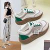Summer New Ins Mesh Surface White Shoes Female Fashion Student Thick Bottom Breathable Casual Skateboard Shoes