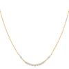 Колье Ania Haie Arc Pavé из стерлингового серебра N056-02G