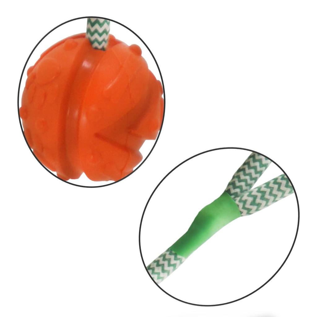 PLATZ PET SUPPLIES FUN GoFetch Dog Toy Ball Orange M Size & K-9