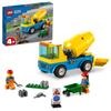 LEGO City Mixer Truck 60325, a Toy Block Gift for City Building and Vehicles for Boys and Girls Ages 4 and Up