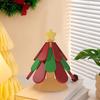 Christmas Tree Silicone Trivets Heat Resistant Pot Holders with Suction Base Festive Tabletop Ornaments Holiday Kitchen Decor