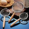 Baking Tool Stainless Steel Filtration Residue Oil Strainer Flour Colander Filter Sieve Spoon
