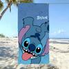 American Cartoon Figure Print Thick Microfiber Beach Towel Quick Dry Bath Blanket For Kids