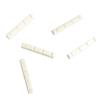 5PCS Guitar Nut Set Slotted Nut Musical Instrument Accessory for 4 String Electric Acoustic Guitar