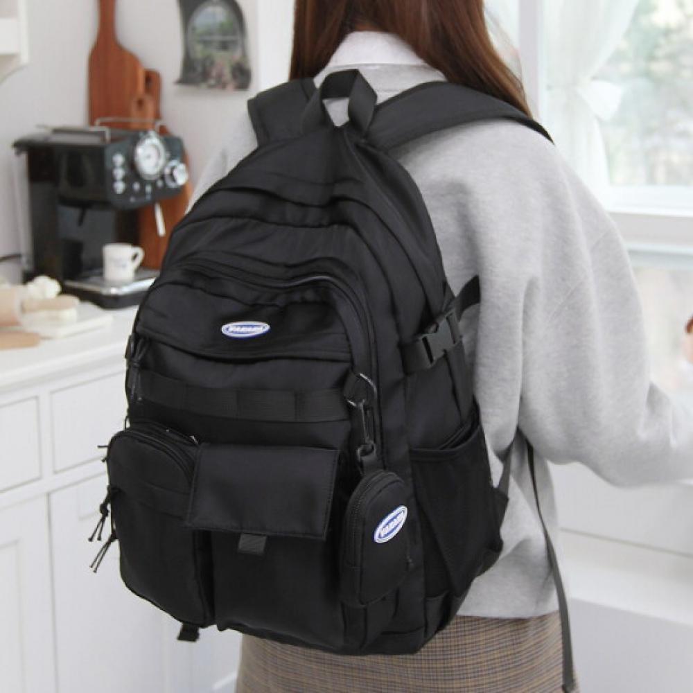 Fromheaven Large Capacity Backpack Student Travel Bag