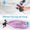 75W USB Rechargeable Electric Air Pump Inflator for PVC Boat Mattress Inflatable Pool Raft Bed