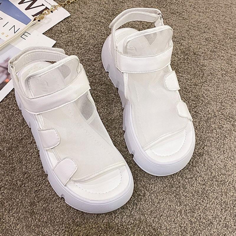 Женские сандалии, новая пляжная обувь в римском стиле, сандалии с открытым носком