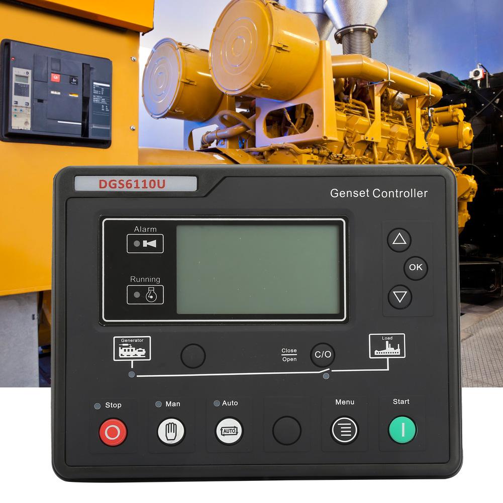 DGS6110U Электронный модуль контроллера генератора Панель управления ЖК-дисплей