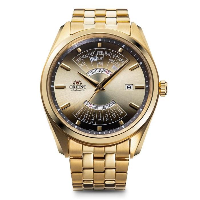 Orient ORIENT Автоматические часы с многолетним календарем Механические RN-BA0001G Мужские Золотой Градиент