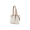 Michael Kors MK Jet Set Travel Сумка-тоут из кожи с монограммой и завязками Женские сумки-тоут Ванильно-белый 35T9GTVT1V-150