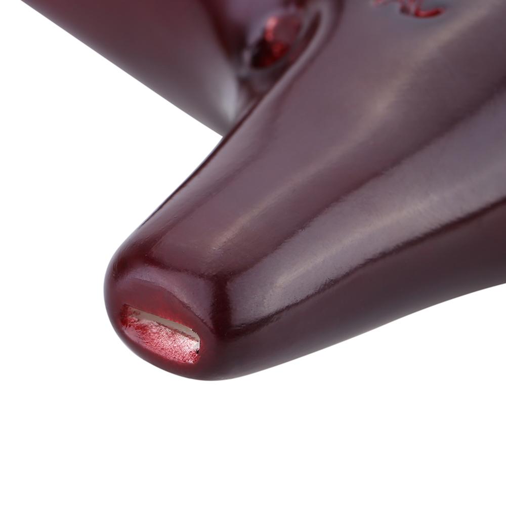 Керамическая окарина-флейта с 12 отверстиями, альт C, копченый обжиг, подводный стиль, музыкальный инструмент с нотами для любителей музыки