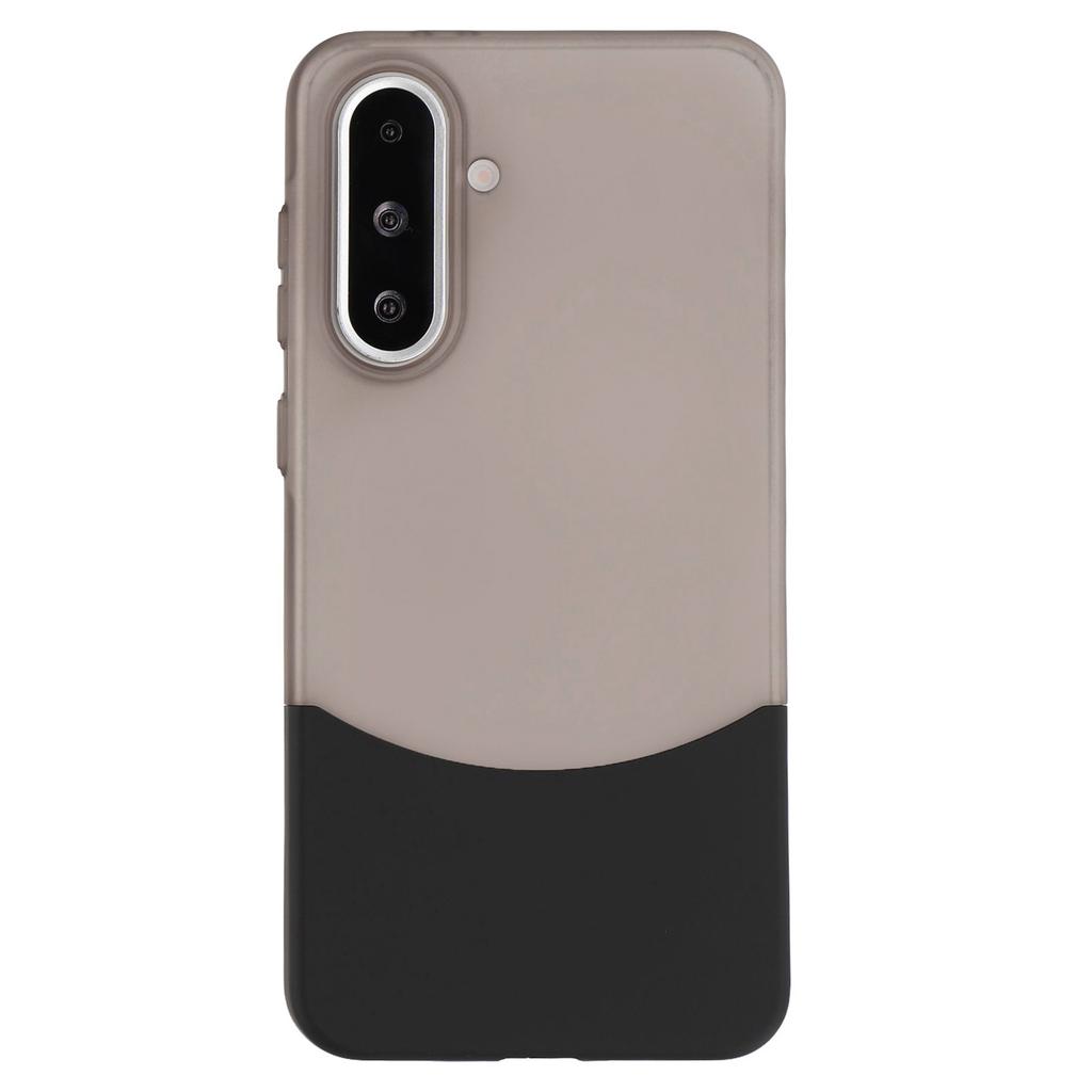 For Samsung Galaxy A56 5G Case Dual Color Splicing Matte PC Phone Cover Large Camera Cutout