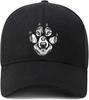 Wolf Paw Baseball Cap Adjustable Dad Hat Unstructured Cotton Hat Unisexs Cap Polyester Adult Unisex Four Seasons Casual Snapback