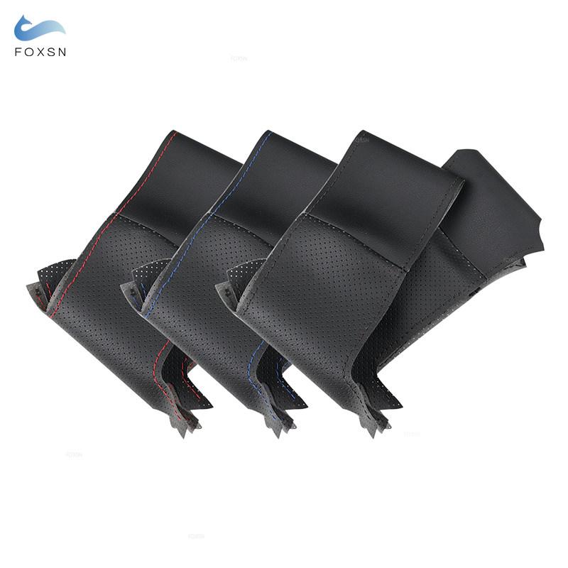 Автомобильные аксессуары, накладка на руль из перфорированной микрофибры для VW Golf 7 MK7 Jetta Passat B8 New Polo Tiguan