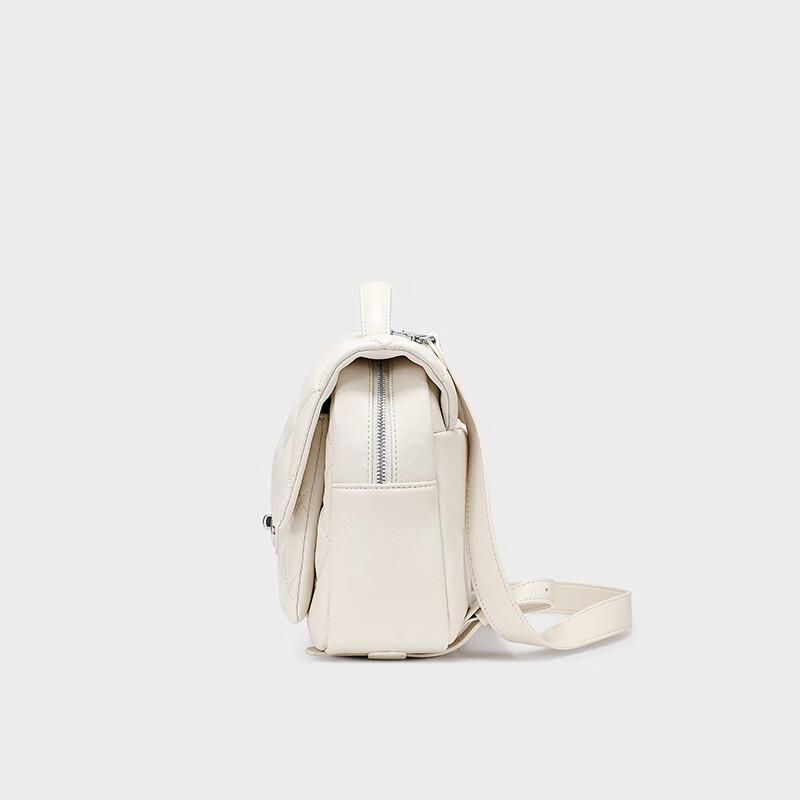 JUST STAR Travel Backpack, Commuter Backpack, Casual Bag, White, Medium Size