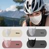 Ice Silk Sunscreen Face Cover Breathable Cycling Mask Anti UV Face Cover Summer Outdoor Sports