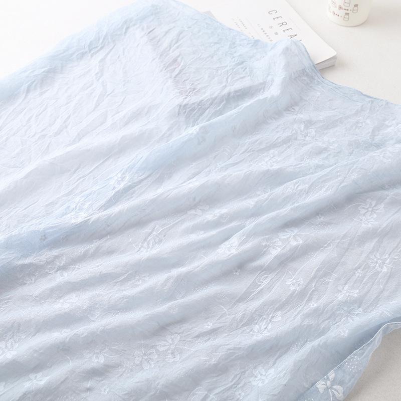 Spring/Fall Women Scarf Embroider Fashion Long Scarves Cotton Winter