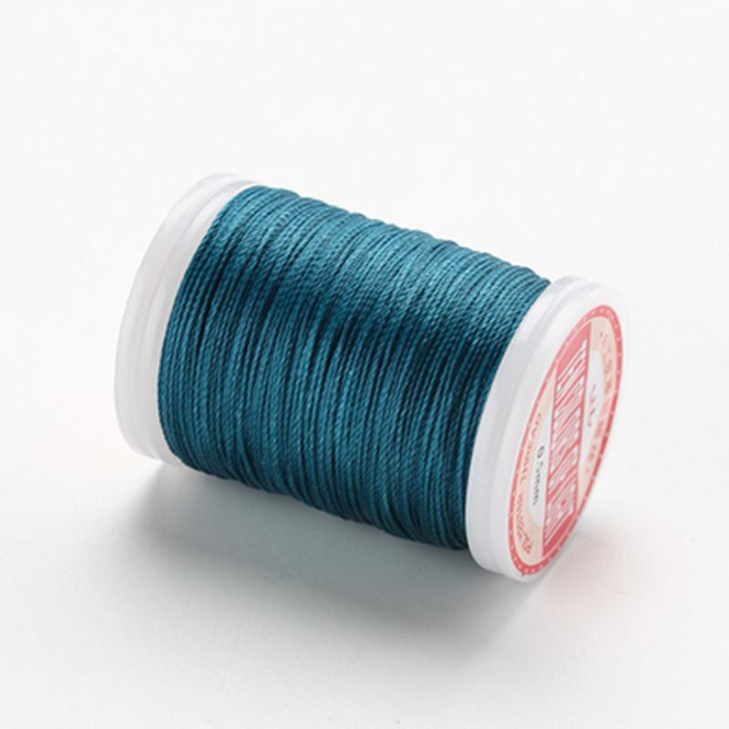 Круглая вощеная нить 0,5 мм Кожаное швейное ремесло Полиэстер Высококачественный шнур Вощеные нити Прочная нить Ручная работа